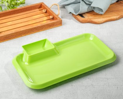 PIS 8041 - Piring Ikan Segi