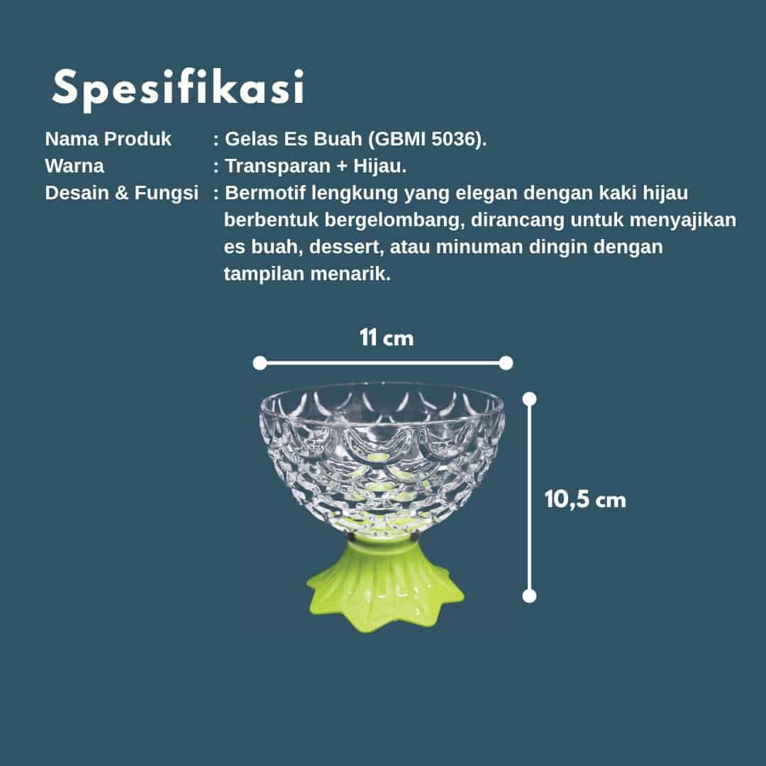GBMI 5036 - Gelas Buah Ikan - Image 2