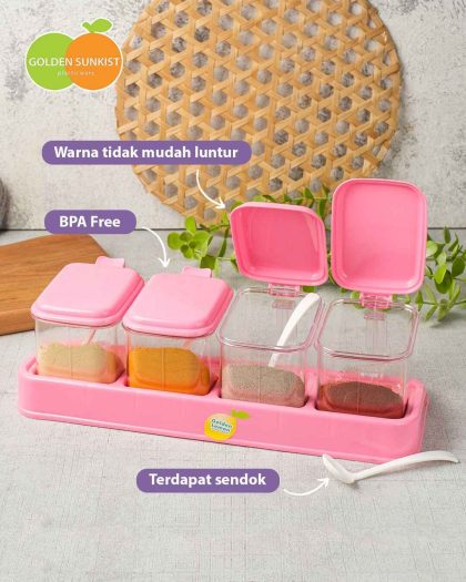 TGM 149-4 - Tempat Garam Merica 4 Pcs