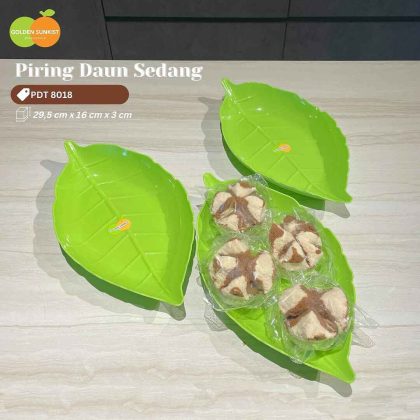PDT 8018 - Piring Daun Tanggung